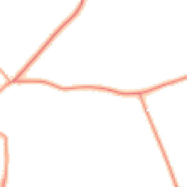 Daytime road noise heatmap for TN27 0PJ