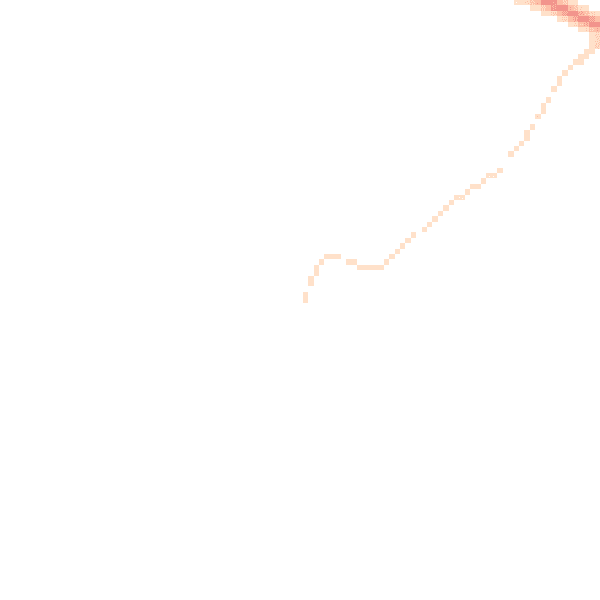 Daytime road noise heatmap for TN27 0PY