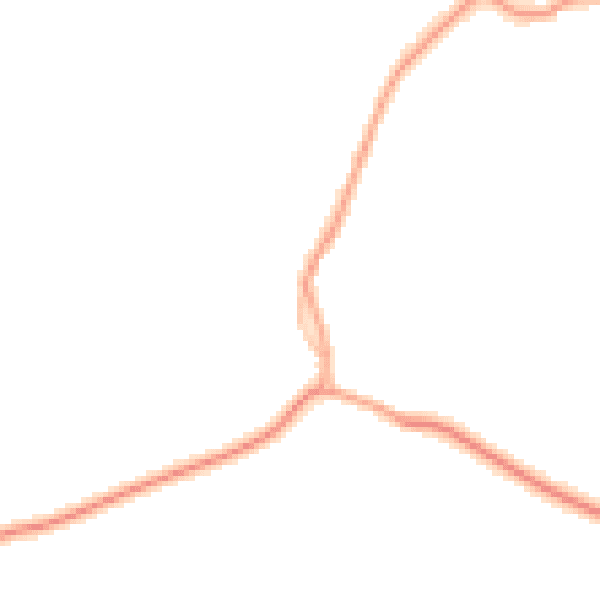 Daytime road noise heatmap for TN27 0QA