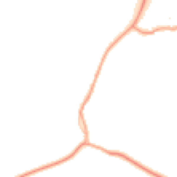 Daytime road noise heatmap for TN27 0QF