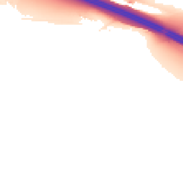 Night-time road noise heatmap for TN27 0QG