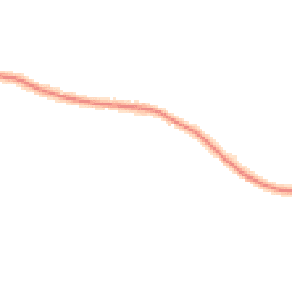 Night-time road noise heatmap for TN27 8BN