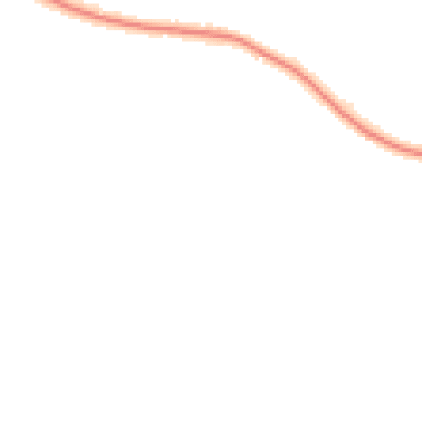 Night-time road noise heatmap for TN27 8BW