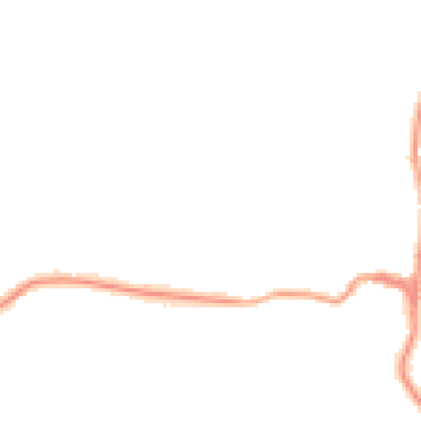 Night-time road noise heatmap for TN27 8HJ