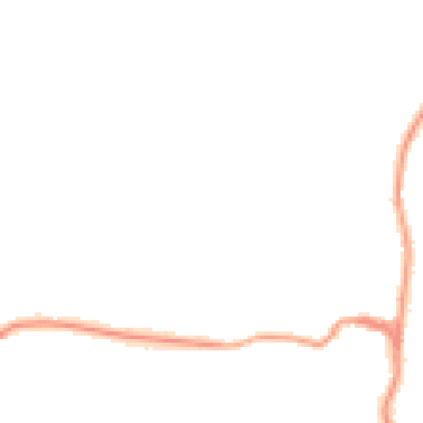 Night-time road noise heatmap for TN27 8HS