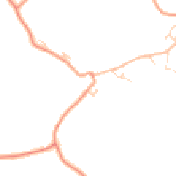 Daytime road noise heatmap for TN27 8QD