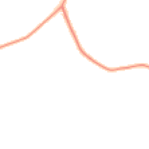 Daytime road noise heatmap for TN27 8QT