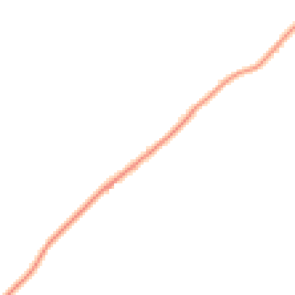 Daytime road noise heatmap for TN27 9DA