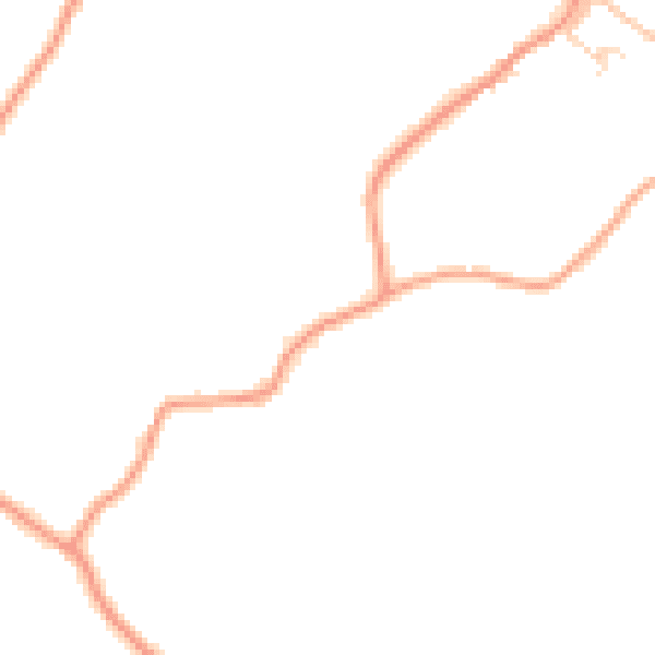 Daytime road noise heatmap for TN27 9DY