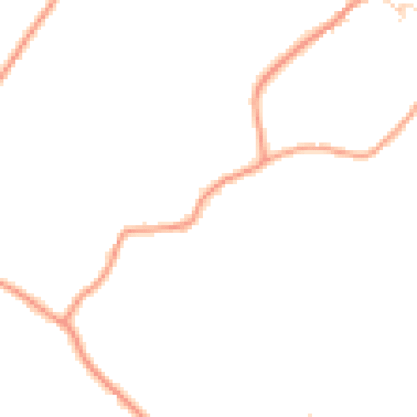 Daytime road noise heatmap for TN27 9EA