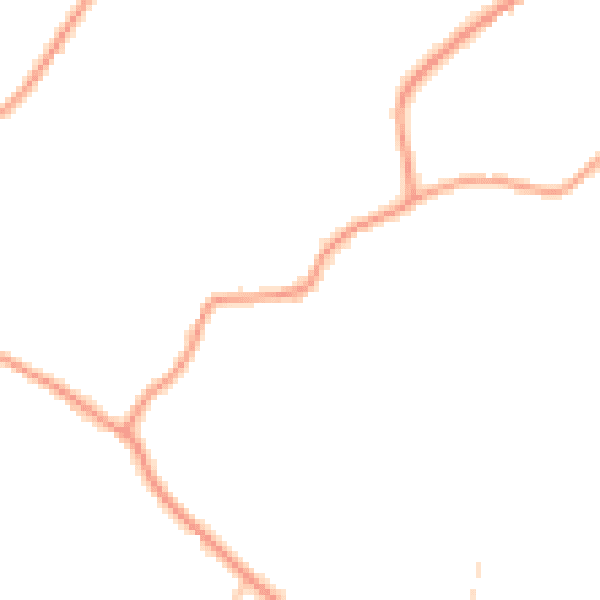 Daytime road noise heatmap for TN27 9ED