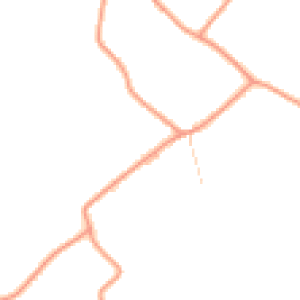 Daytime road noise heatmap for TN27 9EN