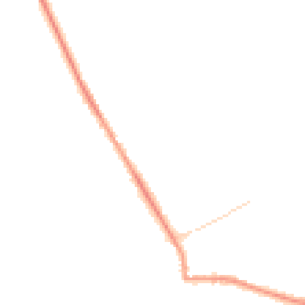 Night-time road noise heatmap for TN27 9FQ
