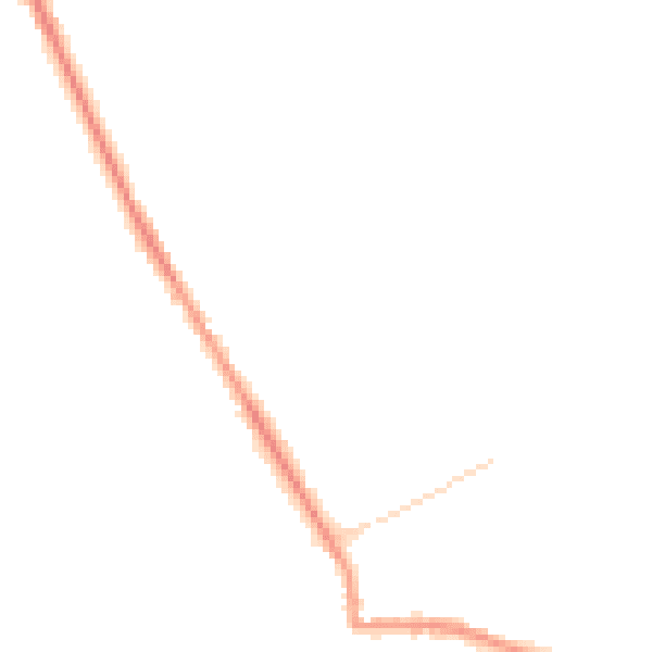 Night-time road noise heatmap for TN27 9FX