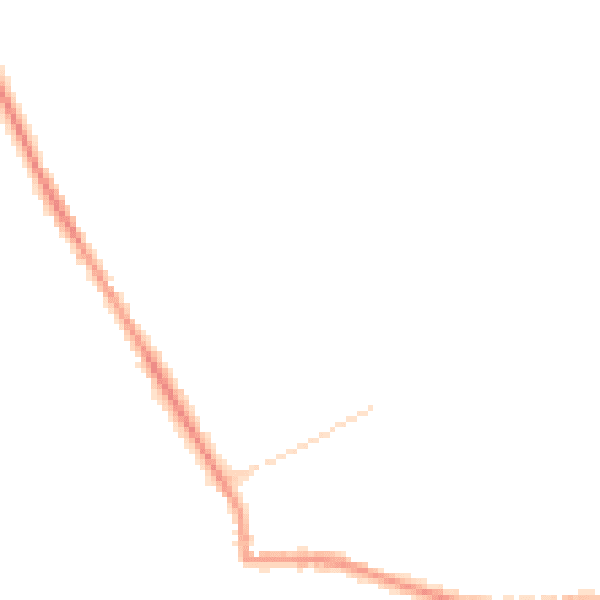Night-time road noise heatmap for TN27 9FY