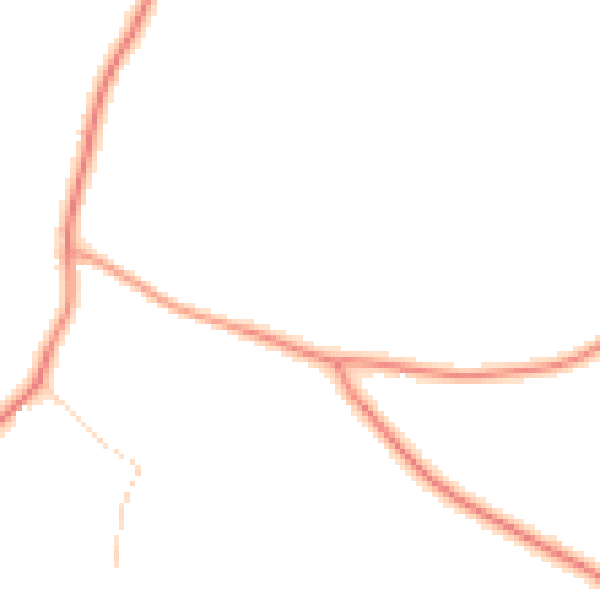 Daytime road noise heatmap for TN27 9GJ