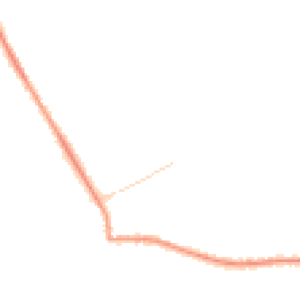 Night-time road noise heatmap for TN27 9QS