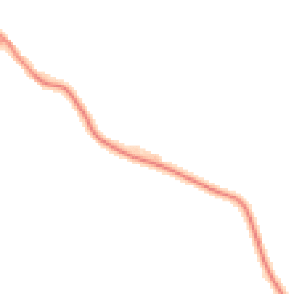 Daytime road noise heatmap for TN29 0AA