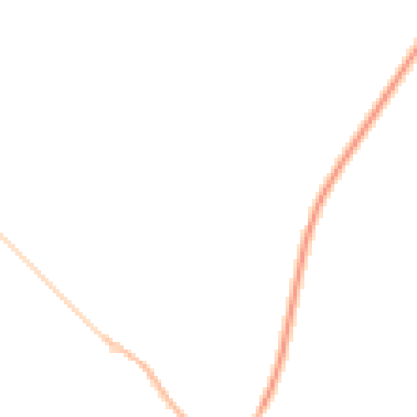 Night-time road noise heatmap for TN29 0BL