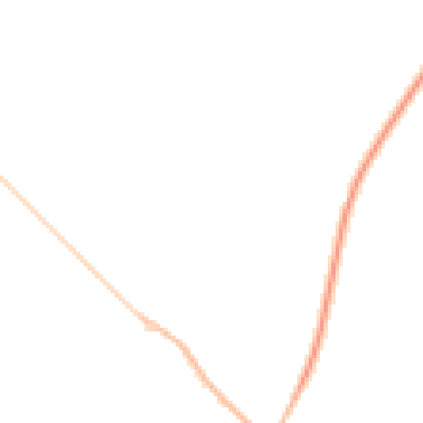 Night-time road noise heatmap for TN29 0BN