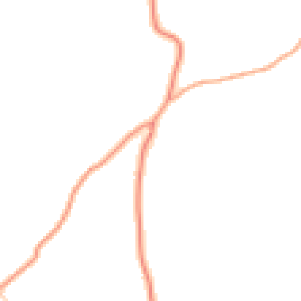 Daytime road noise heatmap for TN29 0BT