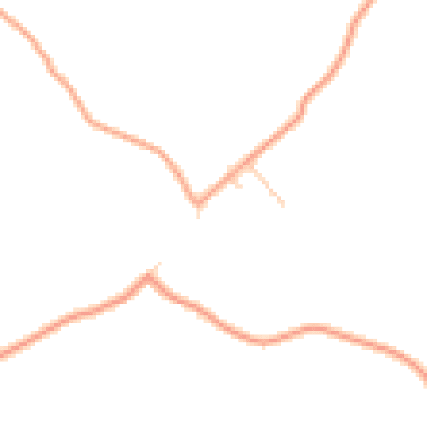 Daytime road noise heatmap for TN29 0BX