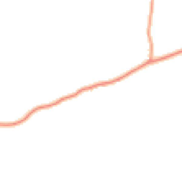 Daytime road noise heatmap for TN29 0DE