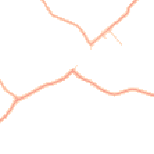 Daytime road noise heatmap for TN29 0DG