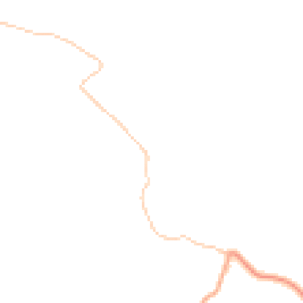 Daytime road noise heatmap for TN29 0DJ