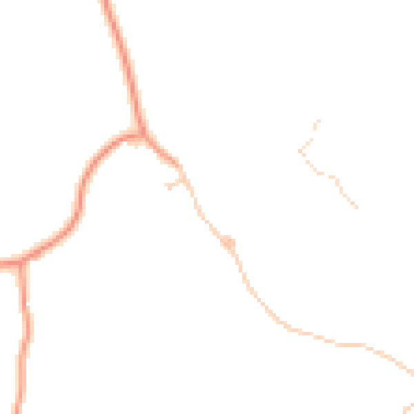 Daytime road noise heatmap for TN29 0DP