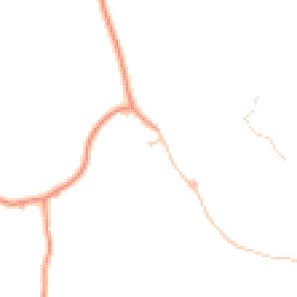 Daytime road noise heatmap for TN29 0DR