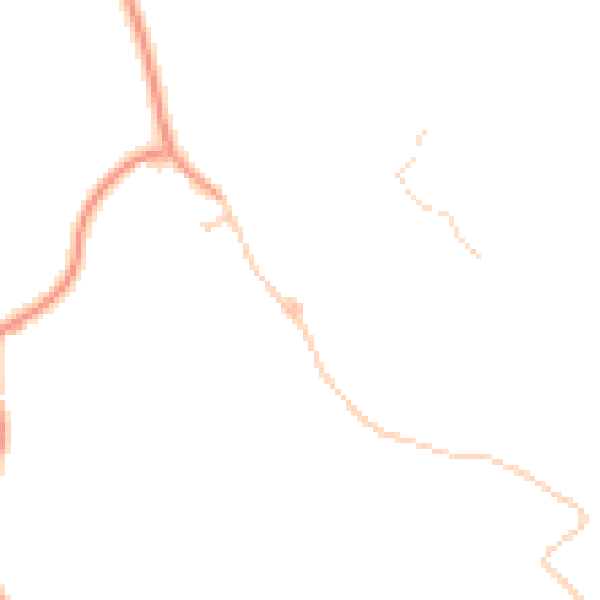 Daytime road noise heatmap for TN29 0DX