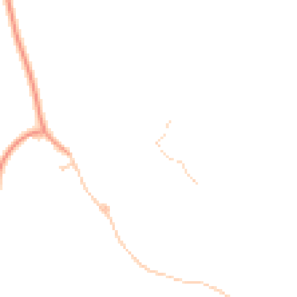 Daytime road noise heatmap for TN29 0EA