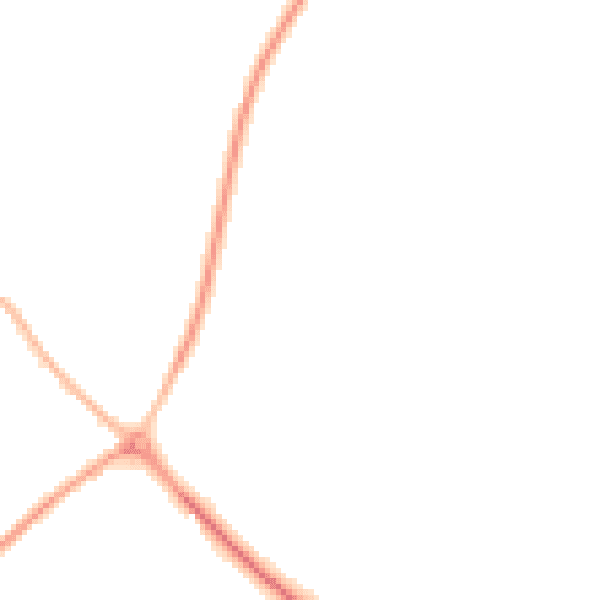 Night-time road noise heatmap for TN29 0EE