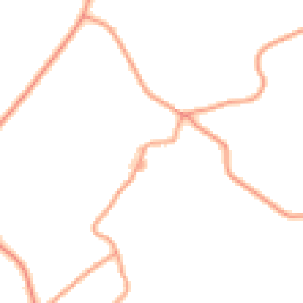 Daytime road noise heatmap for TN29 0EN