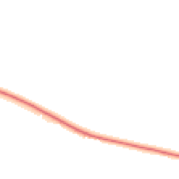 Night-time road noise heatmap for TN29 0HP