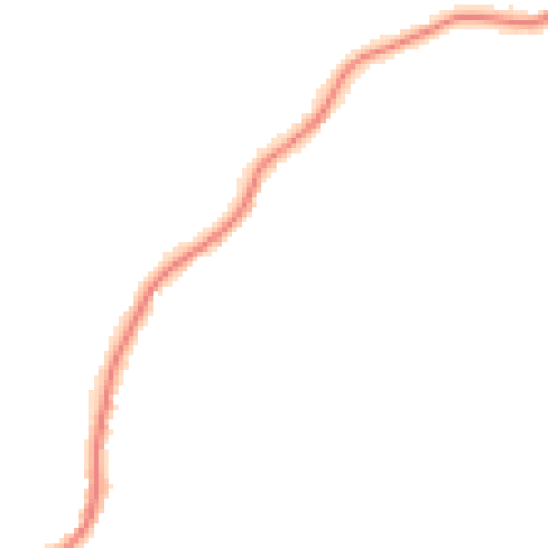 Night-time road noise heatmap for TN29 0HW