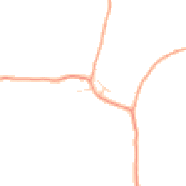 Daytime road noise heatmap for TN29 0JP