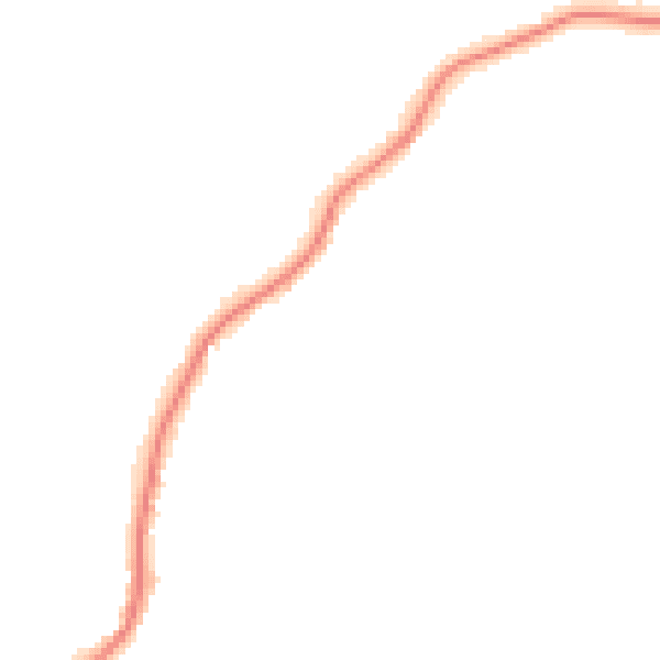Night-time road noise heatmap for TN29 0JQ