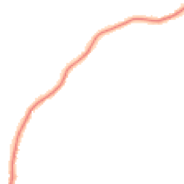 Night-time road noise heatmap for TN29 0LS