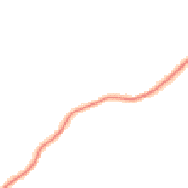 Night-time road noise heatmap for TN29 0LY