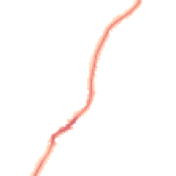 Night-time road noise heatmap for TN29 0NP