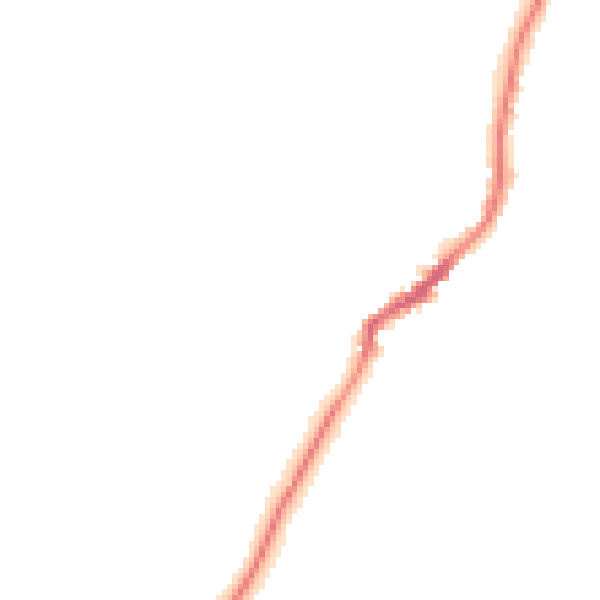 Night-time road noise heatmap for TN29 0PD