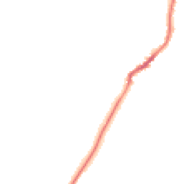 Night-time road noise heatmap for TN29 0PS