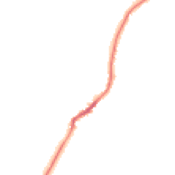 Night-time road noise heatmap for TN29 0TD