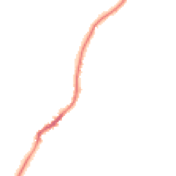 Night-time road noise heatmap for TN29 0TG