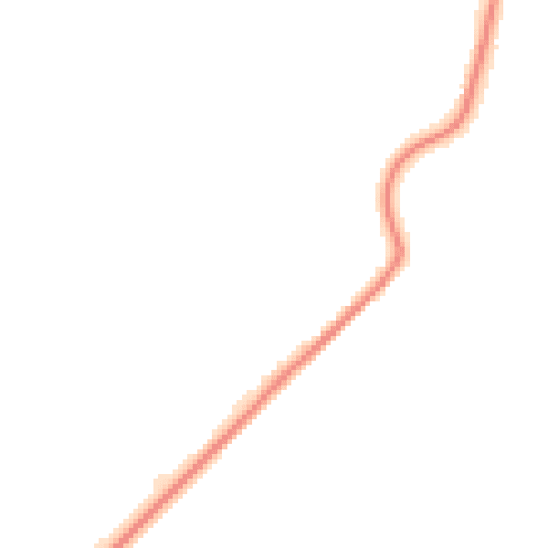 Night-time road noise heatmap for TN29 0TU