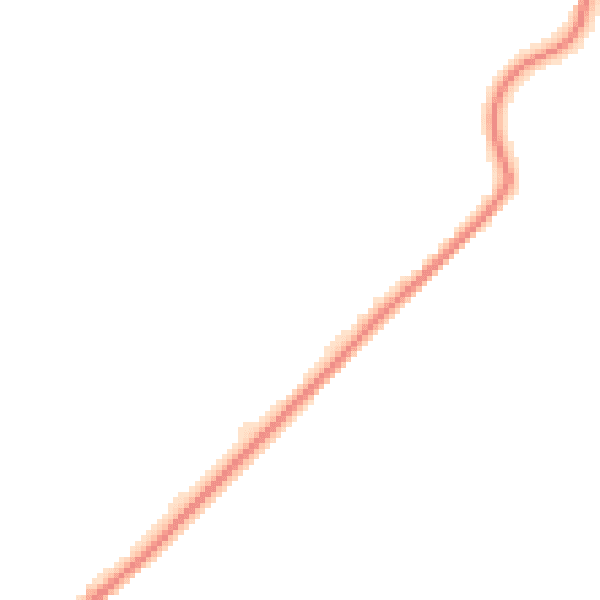 Night-time road noise heatmap for TN29 0UJ