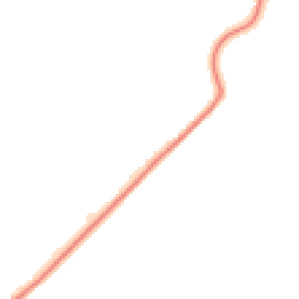 Night-time road noise heatmap for TN29 0UQ