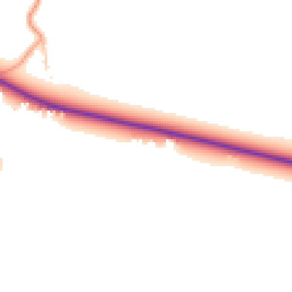 Daytime road noise heatmap for TN29 9FJ